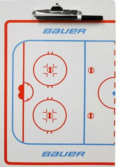 Bauer 10x16 Hockey Clip Board